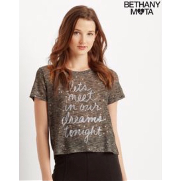 Bethany Mota Tops - Bethany Mota Dreams Crop Top